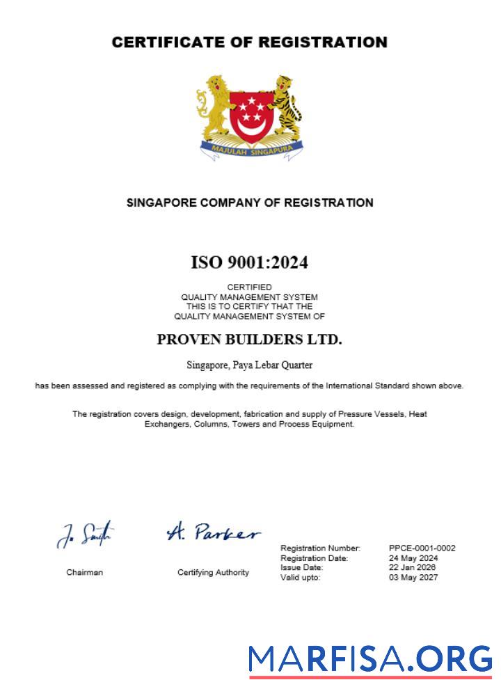 Downloadable Singapore business registration certificate Word and PDF template